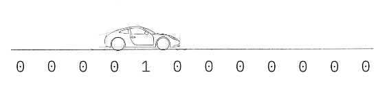 tracking a car with vectors