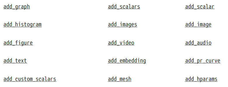metodos tensorFlow